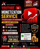 V&acirc;nd Canal de Youtube Monetizat (330 lei) Și conturi de Tiktok,Facebook,Instagram Monetizate