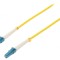 Patch cord fibră optică LC/UPC 1m galben LSZH