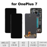 Display cu touchscreen si rama OnePlus 7 Negru