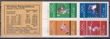 Germania 1972 - Jocurile Olimpice - Munchen, Carnet