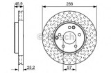 Disc frana MERCEDES C-CLASS T-Model (S203) (2001 - 2007) BOSCH 0 986 478 624