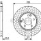 Disc frana MERCEDES C-CLASS T-Model (S203) (2001 - 2007) BOSCH 0 986 478 624