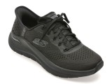 Pantofi sport SKECHERS negri, 150066, din material textil