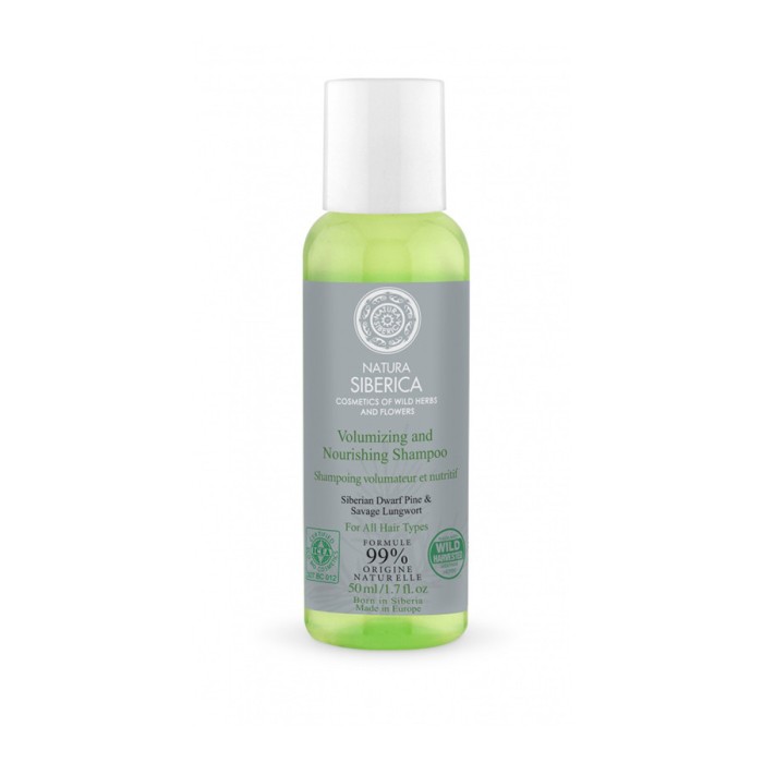 BEA162-100 Sampon pentru calatorii Natura Siberica Volume and Nourishment 50 ml