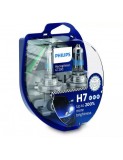 Set 2 becuri auto H7 Philips Racing Vision GT200 +200% 12V 55W