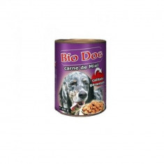 Hrana umeda pentru caini Bio Dog 12 x 410 g