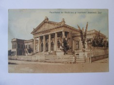 Rara! Iasi:Facultatea de Medicina si Inst.Anatomic,c.p.circ.1910 Bucecea/Tarcau