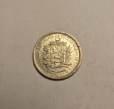 Venezuela 1 Bolivar 1965 Piesa Frumoasa, America Centrala si de Sud