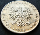 Cumpara ieftin Moneda 20 ZLOTI - POLONIA, anul 1988 * cod 5137 = excelenta, Europa