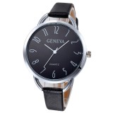 GENEVA Ceas dama Quartz, Geneva Maura, Negru