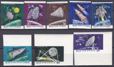 DB1 Ungaria 1963 Cosmos 8 v. MNH NDT foto