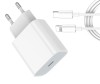 Set Incarcator SvodMedia&reg;️ Compatibil cu iPhone, USB-C 20W Fast Charger si Cablu USB-C Lightning, Compatibil