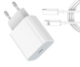 Set Incarcator SvodMedia&reg;️ Compatibil cu iPhone, USB-C 20W Fast Charger si Cablu USB-C Lightning, Compatibil
