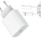 Set Incarcator SvodMedia&reg;️ Compatibil cu iPhone, USB-C 20W Fast Charger si Cablu USB-C Lightning, Compatibil