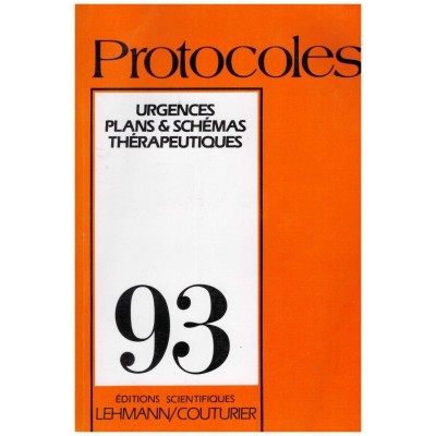 - Urgences plans &amp;amp; schemas therapeutiques - protocoles - 131036 foto