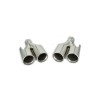 Set ornament toba stanga dreapta Crom compatibil BMW pachet M Cod: 7100417, Lumi LUXURY