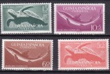 Guineea spaniola 1954 fauna marina MI 303-306 MNH