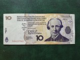 ARGENTINA 10 PESOS 2006 LECOP SUPERBĂ