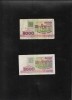 Set Belarus 2 x 5000 ruble 1992(rar) + 1998, Europa