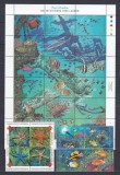 Cumpara ieftin Micronesia - FAUNA MARINA - 3 Blocuri - MNH, Nestampilat