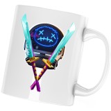 Cana alba personalizata &quot;Astro Jack Light Knives Fortnite Epic&quot;, INOVATIX&reg;. 330ml, Oem