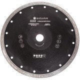 Disc diamantat turbo subtire, placi ceramice, taiere umeda si uscata, 230 mm/22.23 mm, Richmann Exclusive GartenVIP DiyLine