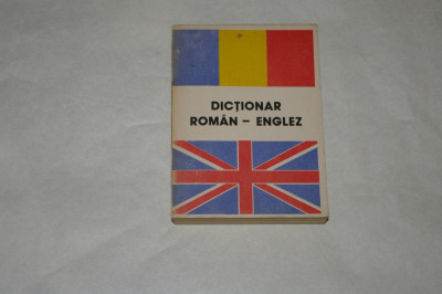 Dictionar roman - englez - Andrei Bantas - 1993 foto
