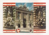 FA168 - Carte Postala - AUSTRIA - Viena. Michel's gate with fountains, circulata 1974