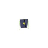 Husa Flip Fancy Samsung Galaxy Note 7 Blue/Lime, Cu clapeta, Piele Ecologica