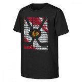 Chicago Blackhawks tricou de copii Box Ss Ctn Tee - Dětsk&eacute; L (13 - 14 let)