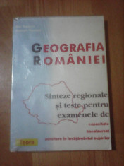Geografia Romaniei , sinteze regionale si teste pentru examene foto