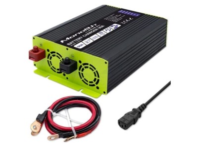 &amp;Icirc;ncărcător QOLTEC 12-15V 90A pentru baterii re&amp;icirc;ncărcabile plumb-acid, Li-FePO4, AGM, GEL foto