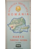 Romania - Harta turistica si rutiera 1:850000 (Editia: 1979)