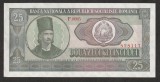 Romania, 25 lei 1966_aUNC fara pliuri_serie F.0085--898117