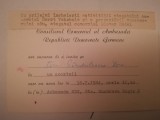 1984 Invitatie Ambasada RDG Bucuresti + plic comunism Horst Vahsholz Dieter Hade