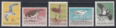 Olanda 1961 - Păsări - Timbre de caritate, Cota 9.50 EURO