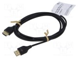 Cablu HDMI Goobay 2m negru HDMI 2.0 HDCP 2.2