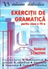 Exercitii Gramatica Clasa a VII-a, Roland Schenn, Editura Vizual, 1995, Romana, 122 Pagini