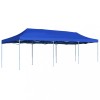 Cort de petrecere pliabil, albastru, 3 x 9 m