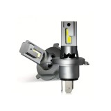Set 2 x Becuri auto LED F9 H4, canbus, 2 faze, 180W/set