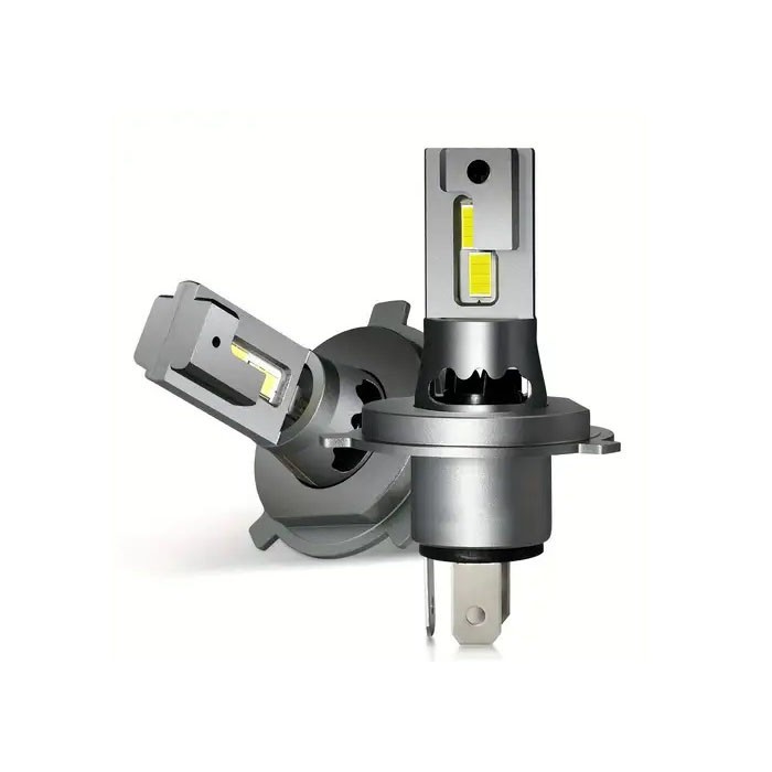 Set 2 x Becuri auto LED F9 H4, canbus, 2 faze, 180W/set