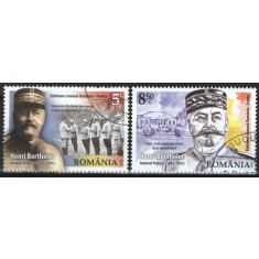 Romania 2018 - Generalul Berthelot, serie stampilata