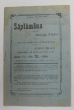 SAPTAMANA , APARE MERCURI SI SAMBATA , scrisa de GEORGE PANU , ANUL VI , NR. 75 - 1906