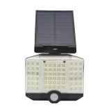 Lampa Solara MRG MYT66B, 66 SMD, Telecomanda, Senzor Miscare, IP67, 500lm, 3 Moduri, 2400mAh