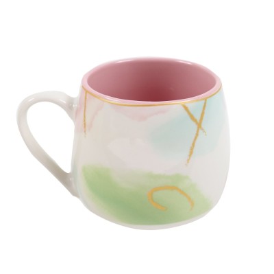 Cana EP3771, portelan, alb + multicolor, 320 ml foto