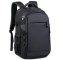 Rucsac JustZen&trade; X3 compatibil cu laptop 16&quot;, impermeabil, spatios, unisex, negru