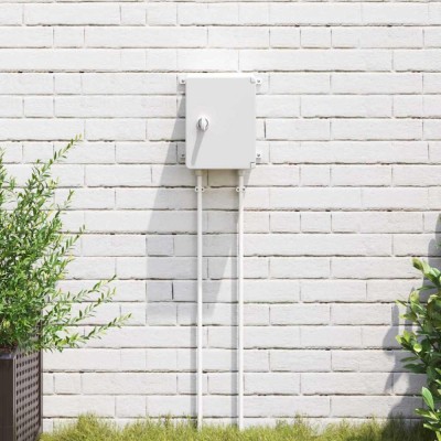 vidaXL Cabinet de Control Gri 18 x 13 x 24 cm Plastic ABS 4106491 foto