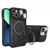 Husa Techsuit CamGuard Pro Apple iPhone 13 Neagra, Protectie Camera, Anti-soc