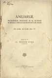 C9696N Anuarul Institutului teologic și al Școalei normale ortodoxe-rom&acirc;ne din Arad pe anul școlar 1926/1927 publicat de dr Teodor Botiș, 1927, Arad