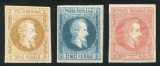 1864 , Lp 14 , Cuza neemise , serie MNH , semnata, Nestampilat